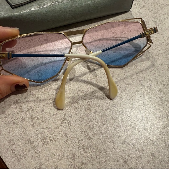 Cazal Sunglasses with Pink and Blue Gradient Lenses main image 5